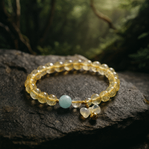 Citrine & Agate Elegance for Earth Energy Balance