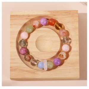 Enchanting Fire Element Crystal Bracelet