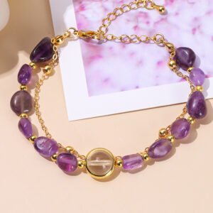 Amethyst Radiance Bracelet